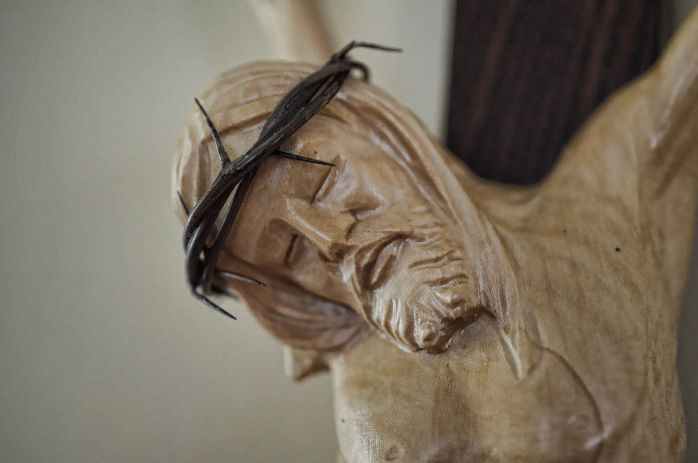 Detail Crown of Thorns Crucifix