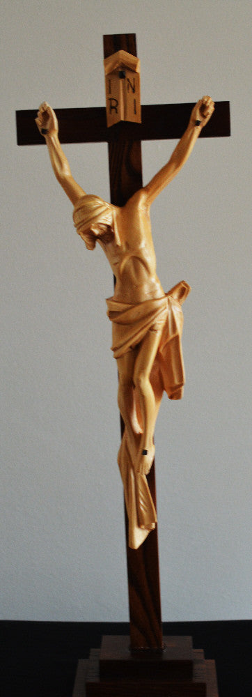 Bohemian Altar Crucifix 